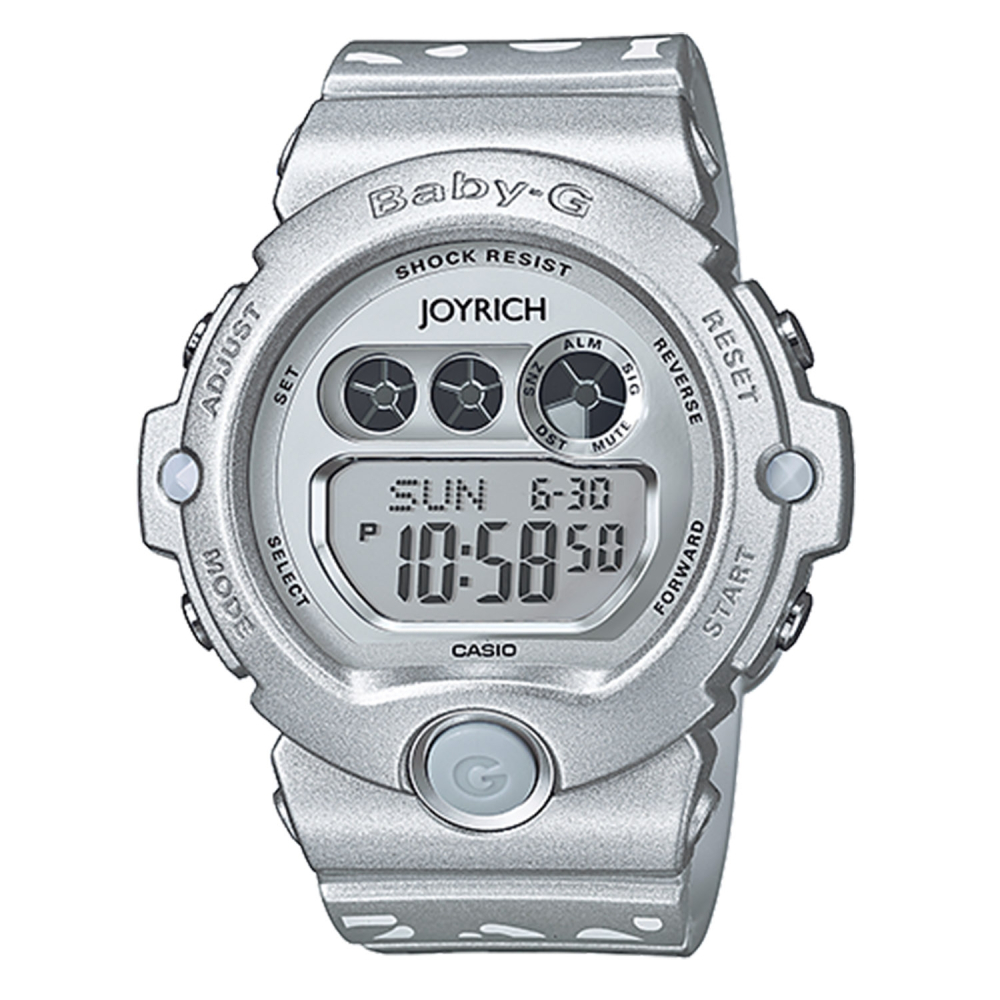 BG-6901JR-8DR | Đồng Hồ Casio Baby G | Nữ | Dây Nhựa | Chống Nước WR100m