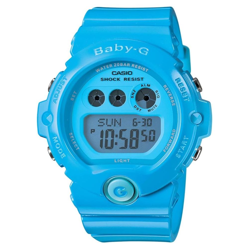 BG-6902-2BDR | Đồng Hồ Casio Baby G | Nữ | Dây Nhựa | Chống Nước WR100m