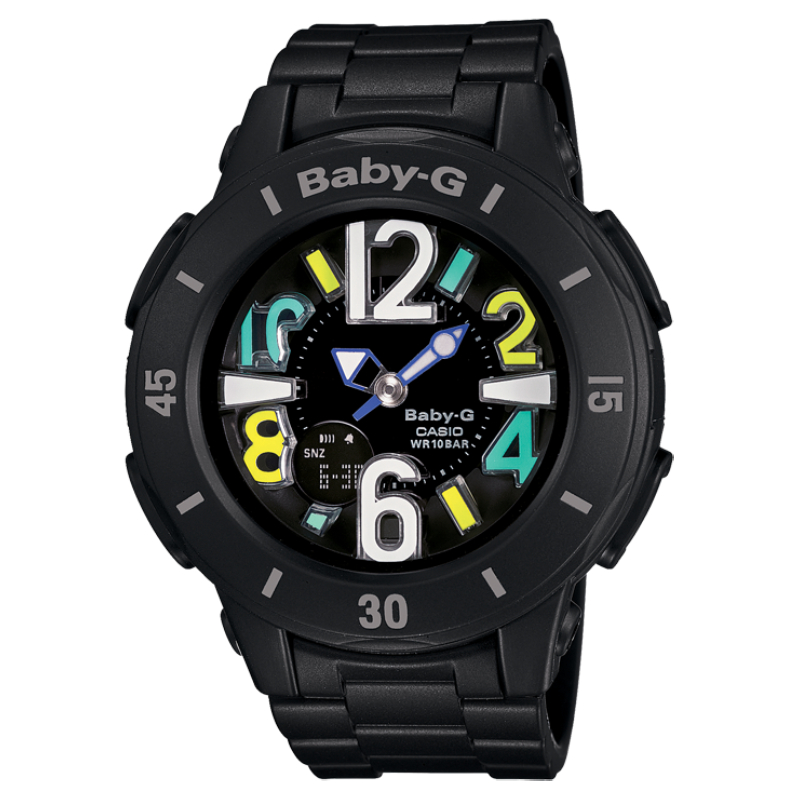 BGA-171-1BDR | Đồng Hồ Casio Baby G | Nữ | Dây Nhựa Màu Đen | Chống Nước 100M