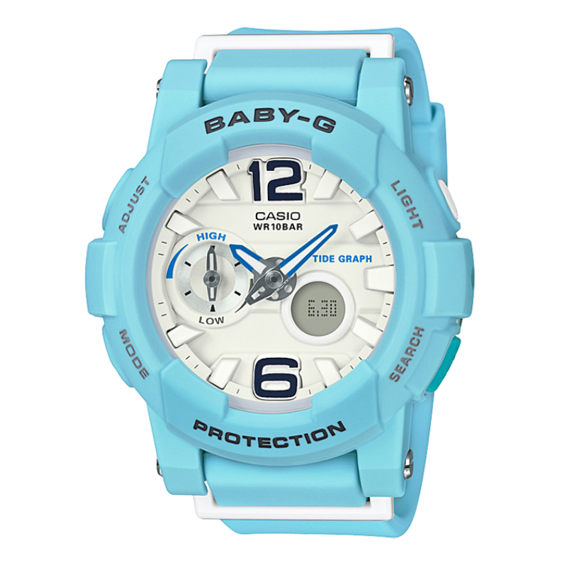 BGA-180BE-2BDR | Đồng Hồ Casio Baby G | Nữ | Dây Nhựa | Pin 2 Năm