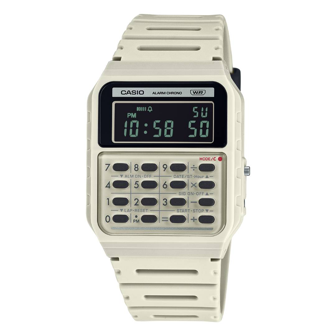 CA-53WB-8BDF | Đồng Hồ Casio | Data Bank | Dây Nhựa | Có Máy Tính | Pin 5 Năm	
