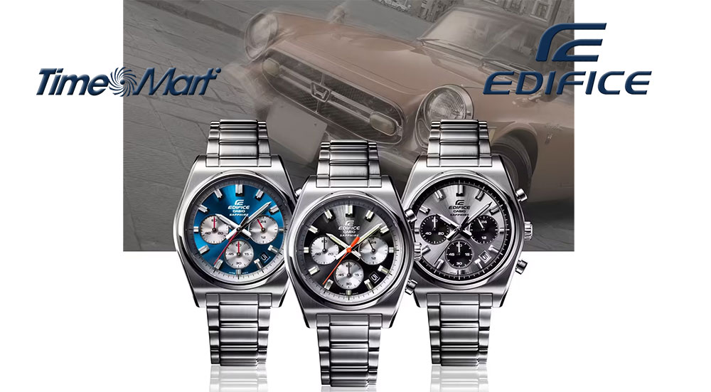 Casio Edifice Cập Nhật Thiết Kế & Máy Mới