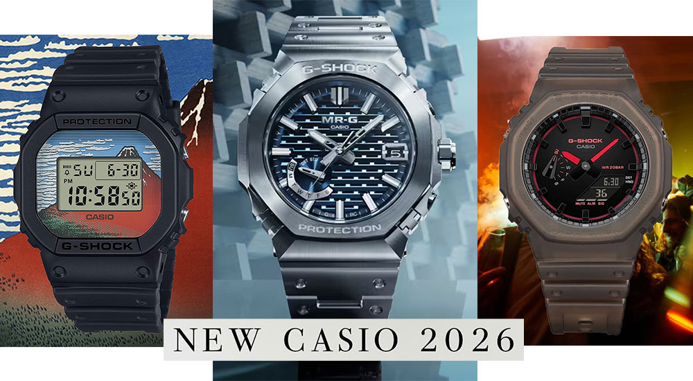 Casio Ra Mắt Dòng Đồng Hồ Mới Năm 2026