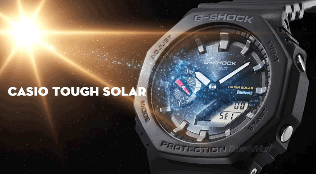 Casio Ứng Dụng Năng Lượng Mặt Trời Mới