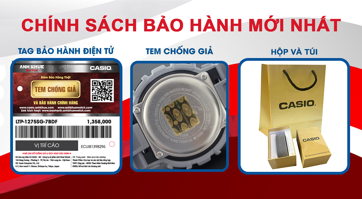 Tin Tức Bảo Hành & Chính Sách Casio Mới