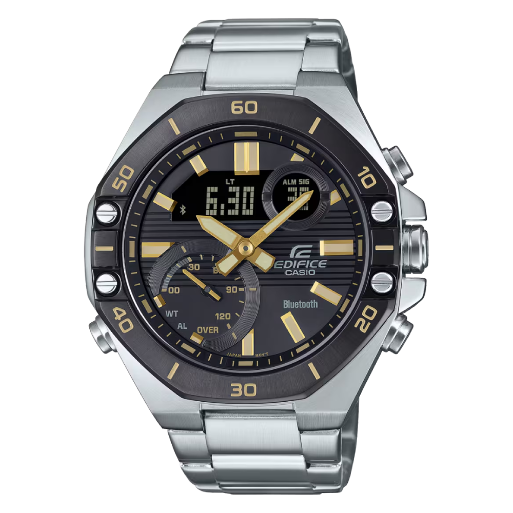 [NEW ARRIVAL ] ECB-10DB-1A9DF | Đồng Hồ Casio | Edifice | Nam | Dây Kim Loai | Chống Nước 100m | Kết Nối Điện Thoại