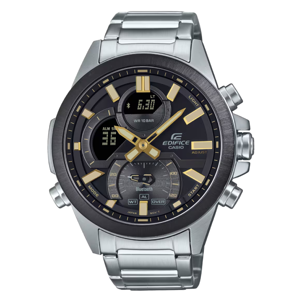 [NEW ARRIVAL ] ECB-30DB-1A9DF | Đồng Hồ Casio | Edifice | Nam | Dây Kim Loai | Chống Nước 100m | Kết Nối Điện Thoại