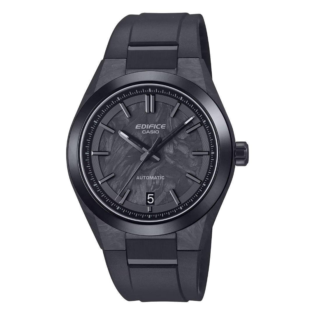 EFK-100XPB-1ADR | Đồng Hồ Casio Cơ - Automatic | Edifice | Nam | Dây Nhụa | Vỏ Mặt carbon Rèn | WR100m