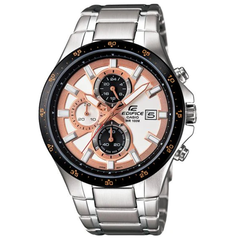 EFR-519D-7AVDF | Đồng Hồ Casio Edifice Nam | Dây Kim Loại | Chống Nước WR100m