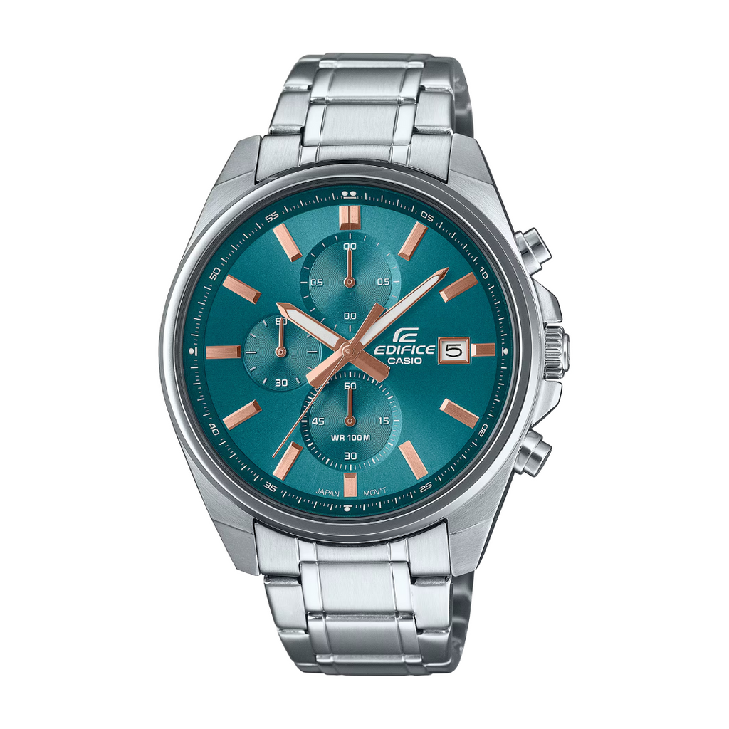 EFV-610DE-2AUDF |  Đồng Hồ Casio | Edifice | Nam | Dây Kim Loại | 6 Kim | Chống Nước WR100M