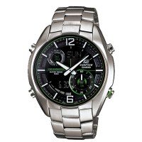 ĐỒNG HỒ NAM CASIO EDIFICE ERA-100D-1A9 Dây kim loại - Mặt điện tử kim