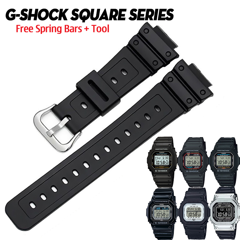 Dây G-Shock Square Series – Bộ Sưu Tập Dây Thay Thế Cho Huyền Thoại Hình Vuông