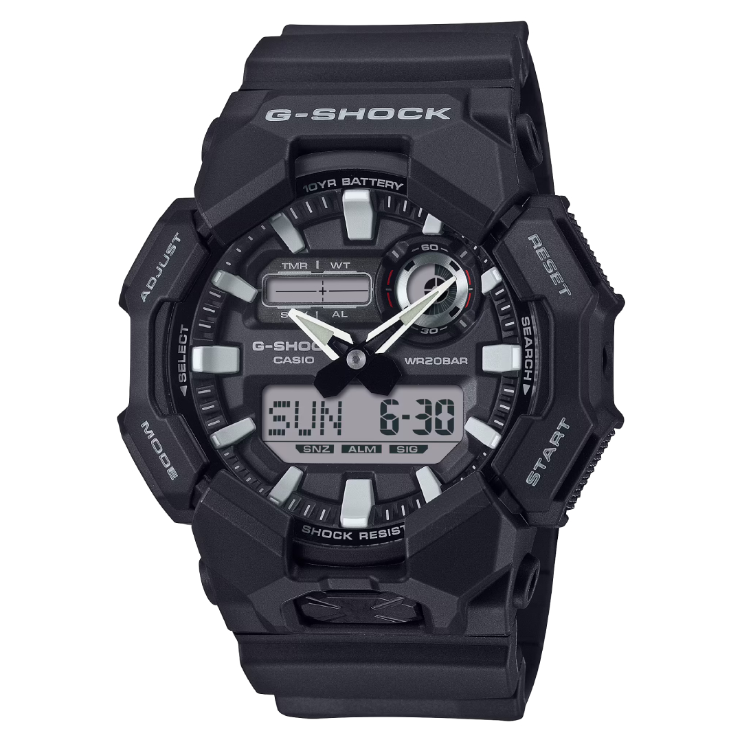 GA-010-1ADR | Đồng hồ Casio G-Shock Nam | Dây Nhựa | Chống Sốc | Chống Nước 200m