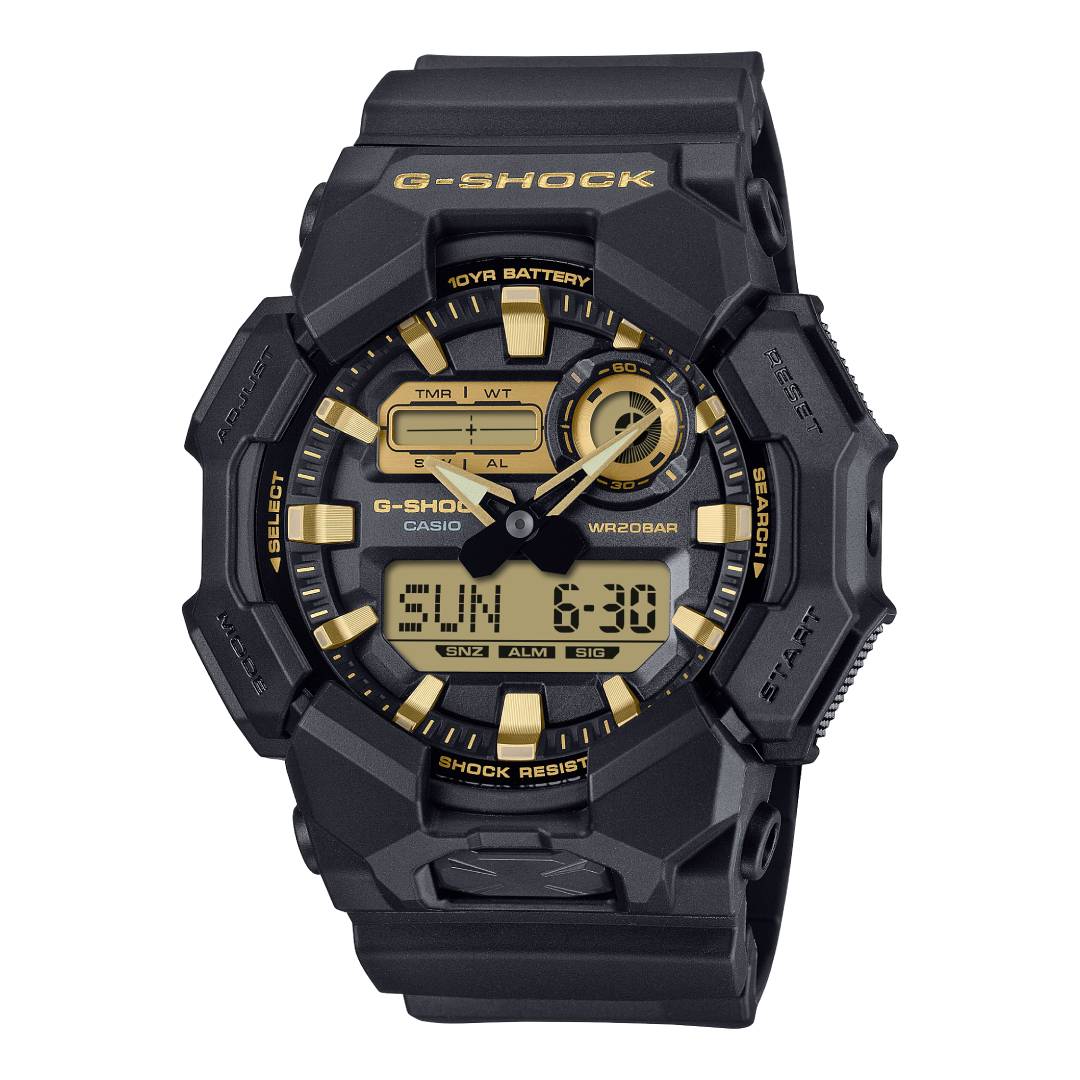 GA-010GB-1A9DR | Đồng hồ Casio G-Shock Nam | Dây Nhựa | Vỏ Carbon sinh học | Pin 10 năm | WR200m