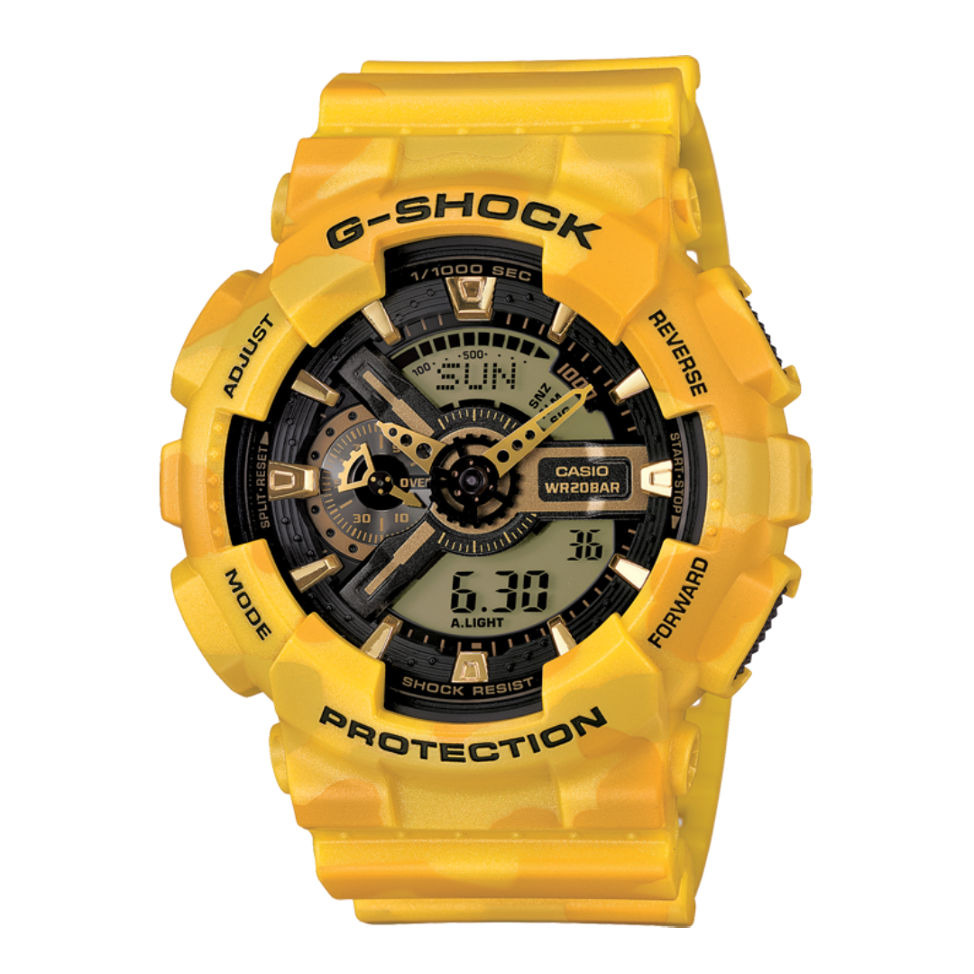 GA-110CM-9ADR | Đồng Hồ Casio G-shock | Nam | Dây Nhựa | Màu Đặc Biệt | WR20Bar