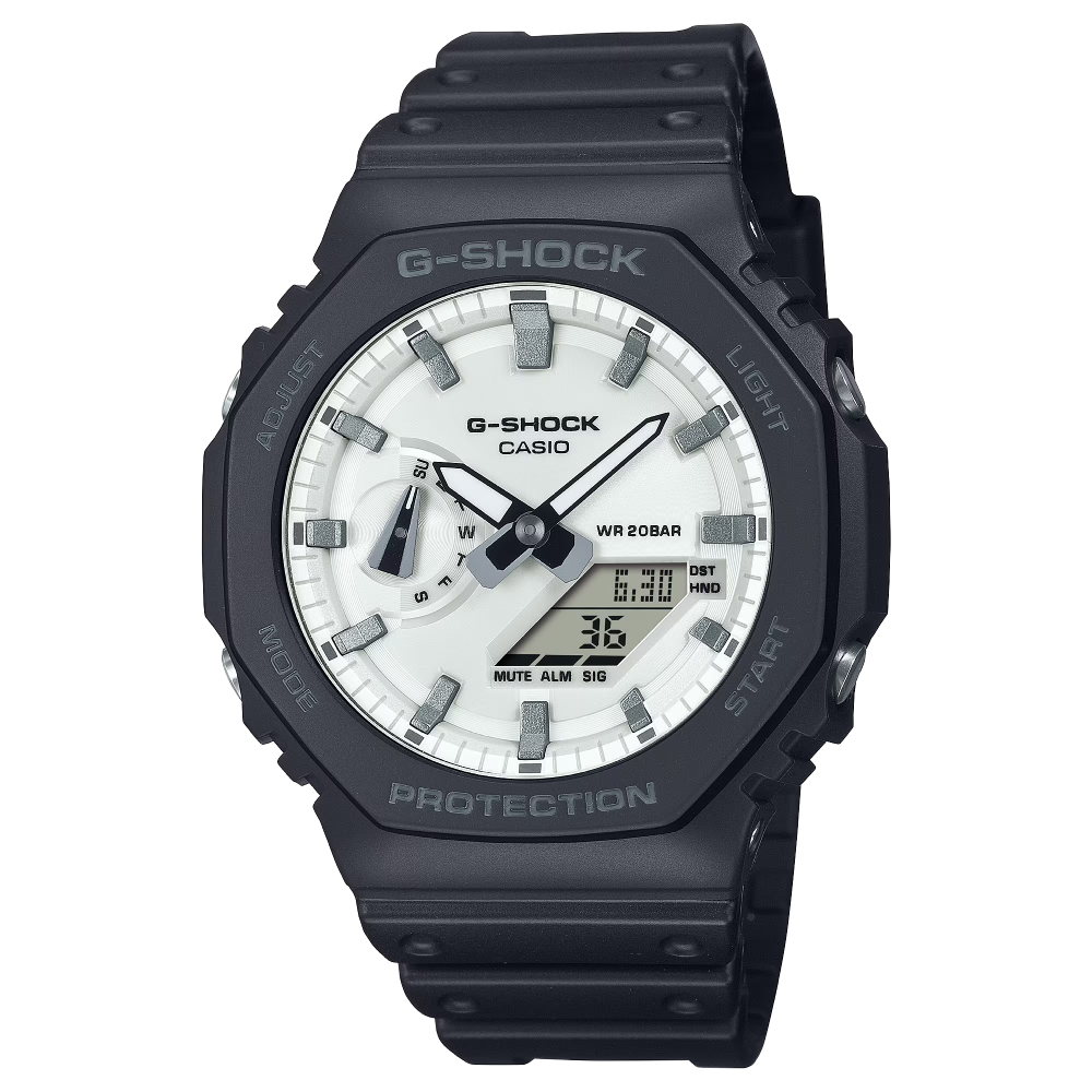 [NEW ARRIVAL ] GA-2100WD-1ADR | Đồng Hồ Casio G-shock Nam | Dây nhựa | Kim Dạ Quang | Chống nước 200m