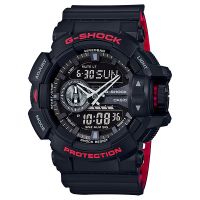 Đồng hồ Nam Casio G-Shock GA-400HR-1ADR Dây nhựa đen - Mặt điện tử kim