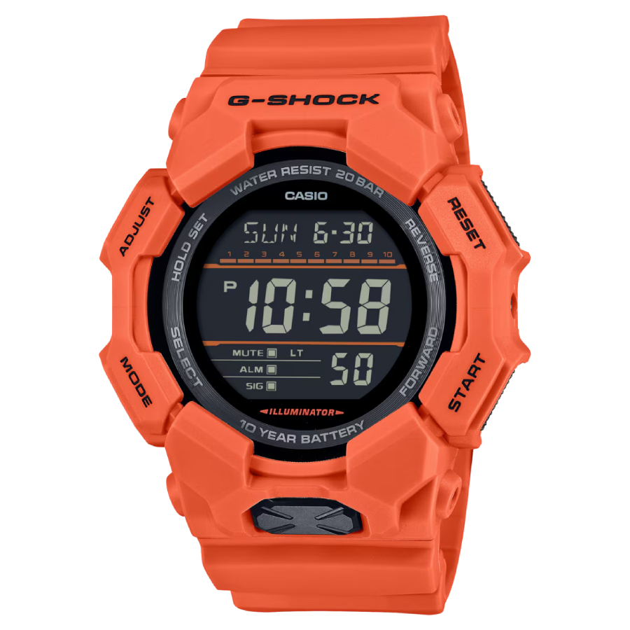 [NEW ARRIVAL ] GD-010-4DR | Đồng Hồ Casio G-shock Nam | Dây Nhựa | Pin 10 Năm | WR200m