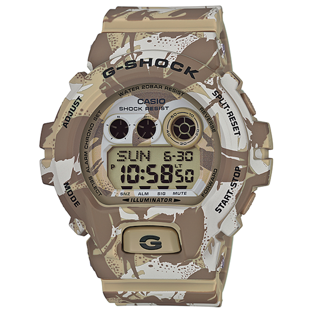 GD-X6900MC-5DR | Đồng Hồ Casio | G-Shock Nam | Dây Nhựa | Pin 10 Năm | Chống Nước WR20BAR