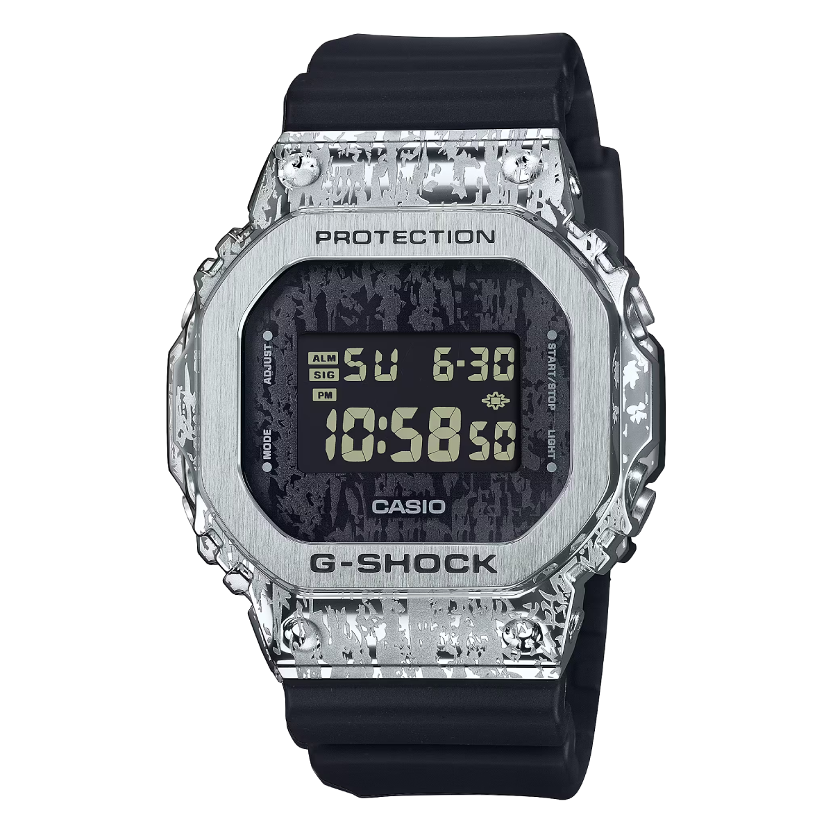 GM-5600GC-1DR | Đồng Hồ Casio | G-Shock | Phiên Bản Giới Hạn | Mặt Vuông | Vỏ Kim Loại | WR20BAR