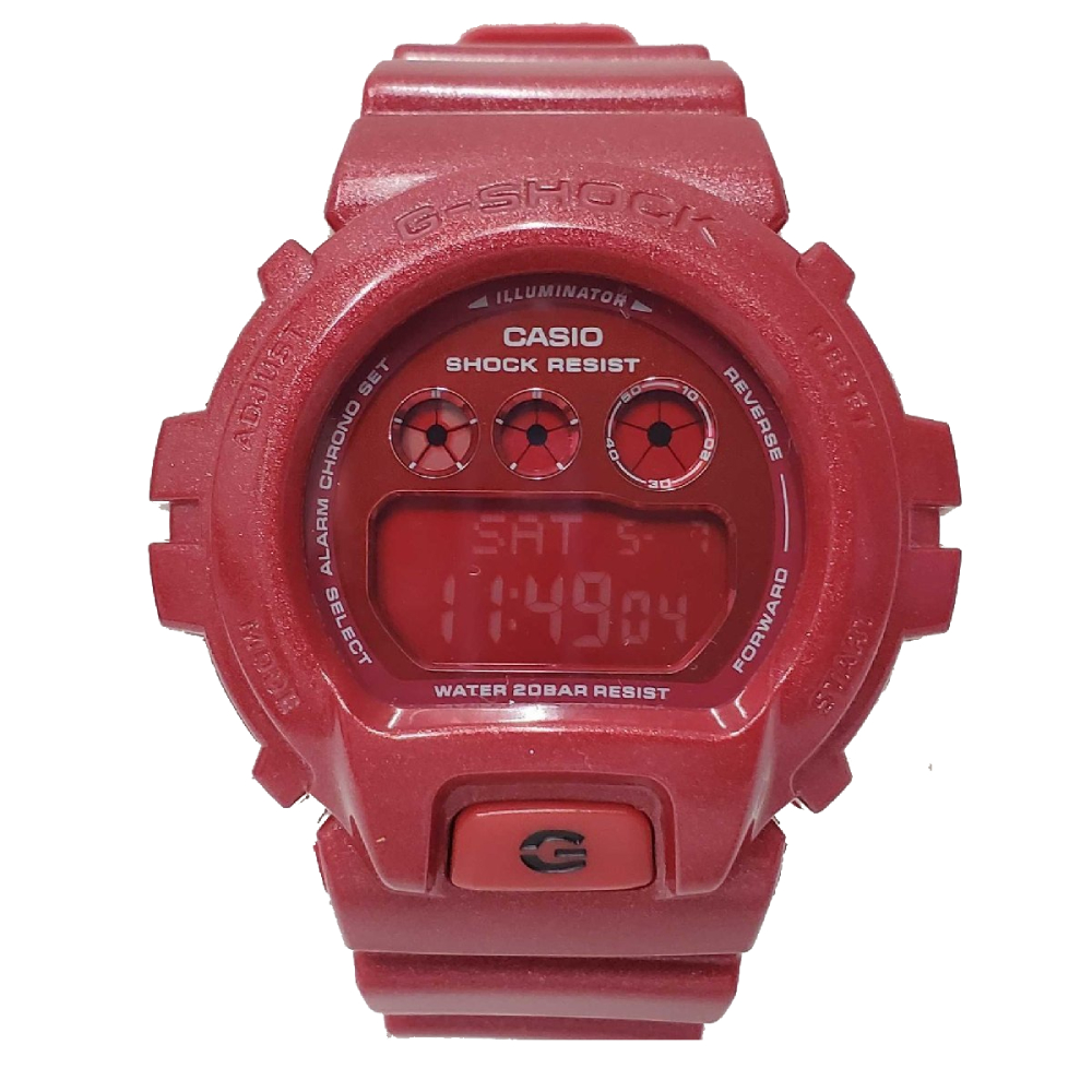 GMD-S6900SM-4DR |  Đồng Hồ Casio | G-Shock | Dây Nhựa | Mặt Điện Tử | Chống Nước WR20BAR