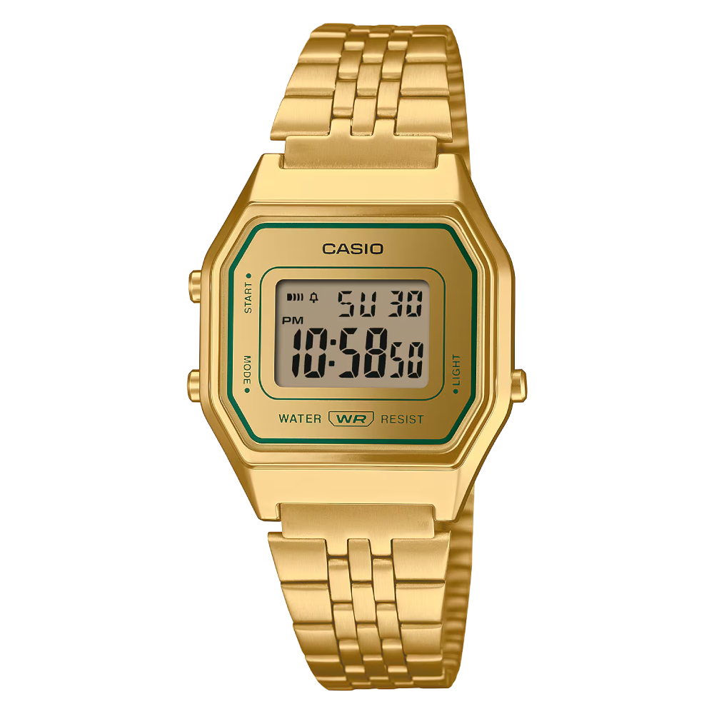 NEW ARRIVAL | LA680WEGV-9ADF | Đồng Hồ Casio | Nữ | Dây Kim Loại | Mặt Điện Tử Cổ Điển | Chống Nước