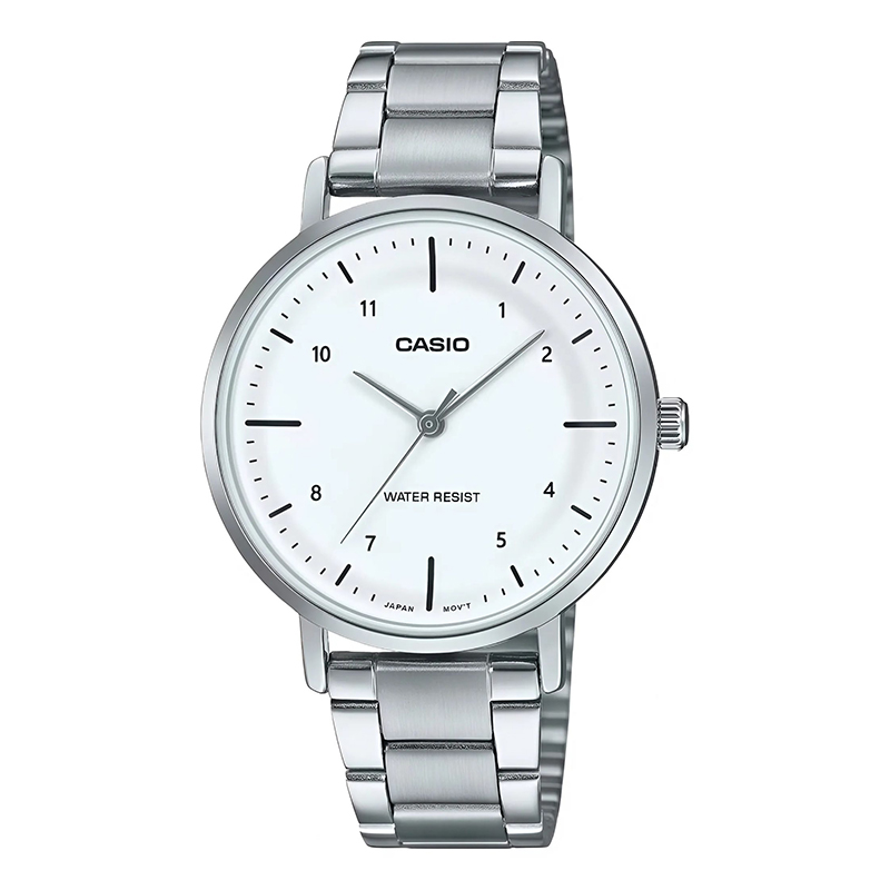 [NEW ARRIVAL ] LTP-VT03D-7BDF | Đồng Hồ Casio Nữ | Dây Kim Loại | Mặt Số Cong | Chống Nước 