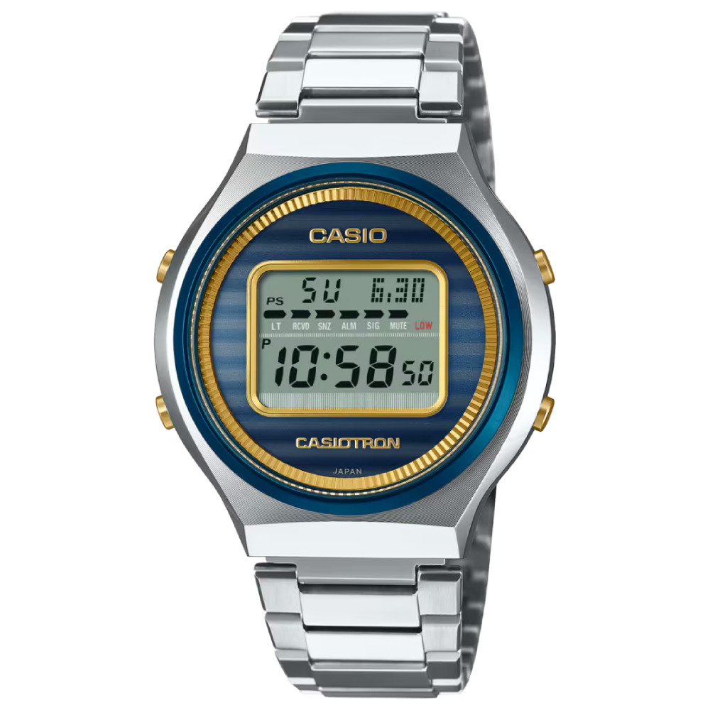 [ NEW LIMITED ] TRN-50SS-2ADR | Đồng Hồ Casio Nam | Dây Kim Loại | Pin Mặt Trời | Kết Nối Bluetooth 