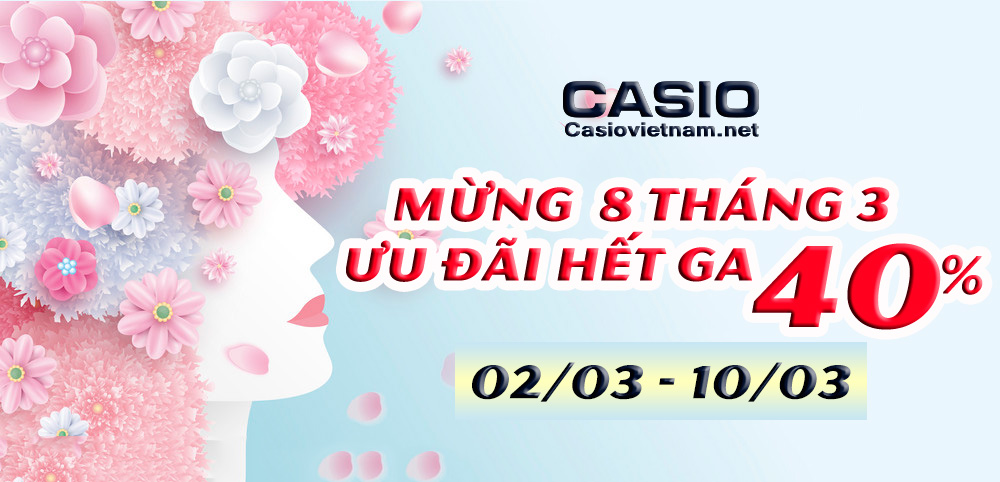 Săn Sale 8/3 Không Thể Bỏ Qua Top 20 Chiếc Đồng Hồ Casio Giá Sốc