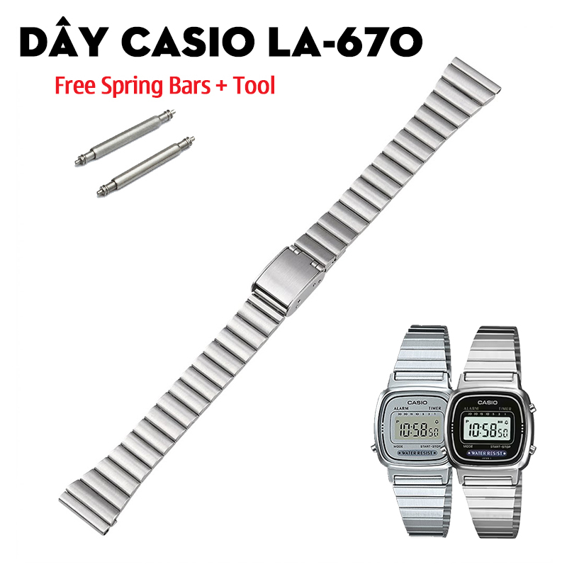 Dây Casio LA-670 – Biểu Tượng Thời Trang Mini Và Các Lựa Chọn Thay Thế