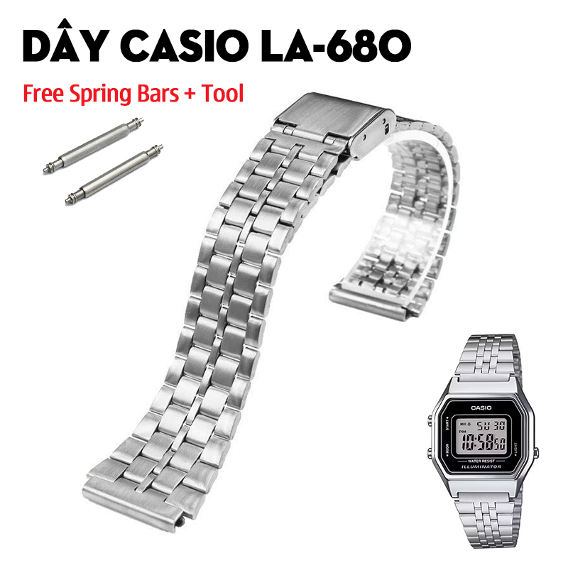 Dây Casio LA-680 – Phiên Bản Mid-Size Dành Cho Mọi Cổ Tay Và Các Lựa Chọn Thay Thế