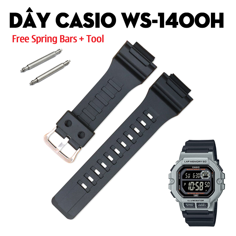 Dây Casio WS-1400H – Runner Watch Chuyên Dụng Và Các Lựa Chọn Thay Thế