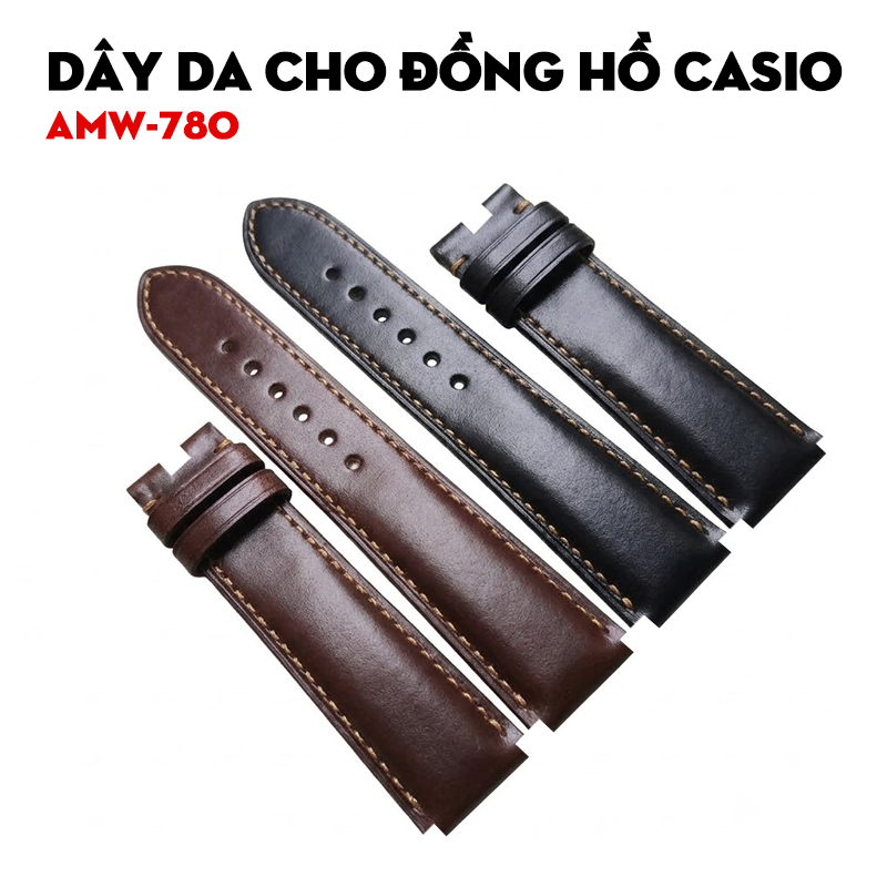 Dây da cho Casio AMW-870 – Chính xác từng chi tiết, chọn đúng ngay từ đầu