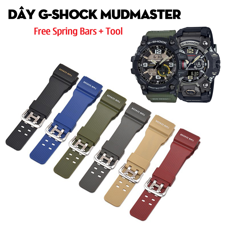 Dây G-Shock Mudmaster Series – “Chiến Binh” Địa Hình Tối Thượng
