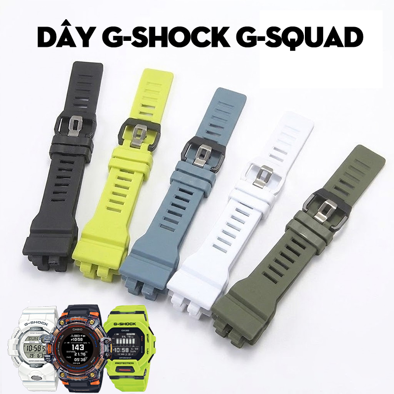Dây G-Shock G-Squad – Thay Thế Cho Dòng Đồng Hồ Thể Thao Thông Minh