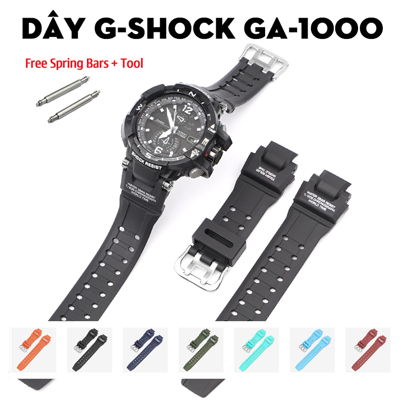 Dây G-Shock GA-1000 – Bộ Sưu Tập Dây Thay Thế Cho Dòng G-Aviation Cảm Hứng Hàng Không