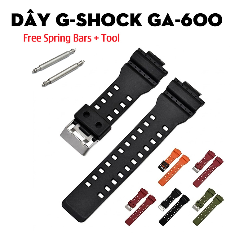 Dây G-Shock GA-600 Series – Kích Thước Lớn, Phong Cách Thể Thao Mạnh Mẽ