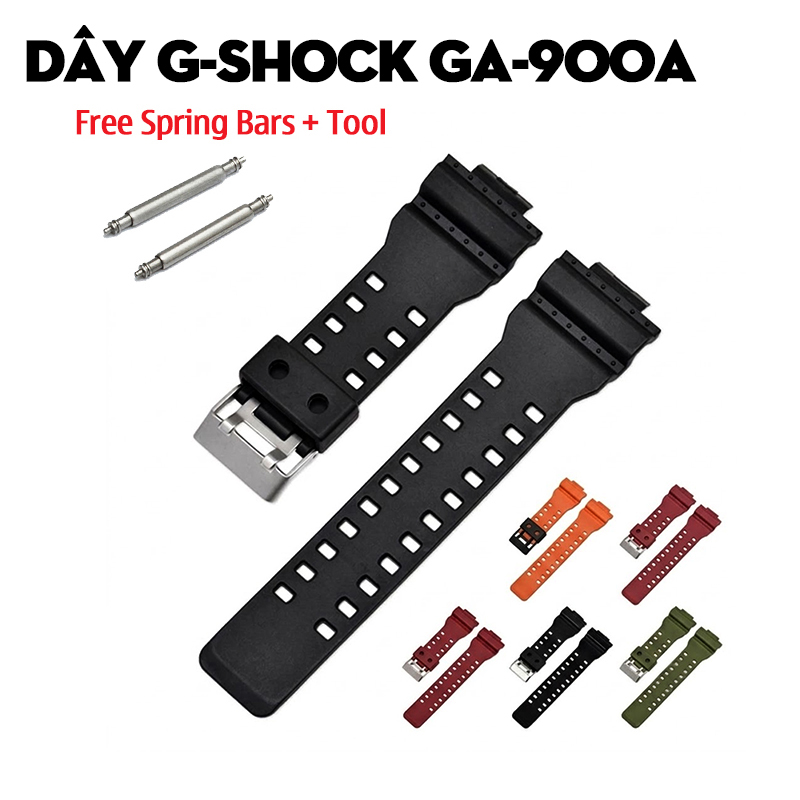 Dây G-Shock GA-900A-1A9, GA-900AG-1A, GA-900BEP-8A – Bộ Sưu Tập Dây Thay Thế Cho Các Phiên Bản Giới Hạn