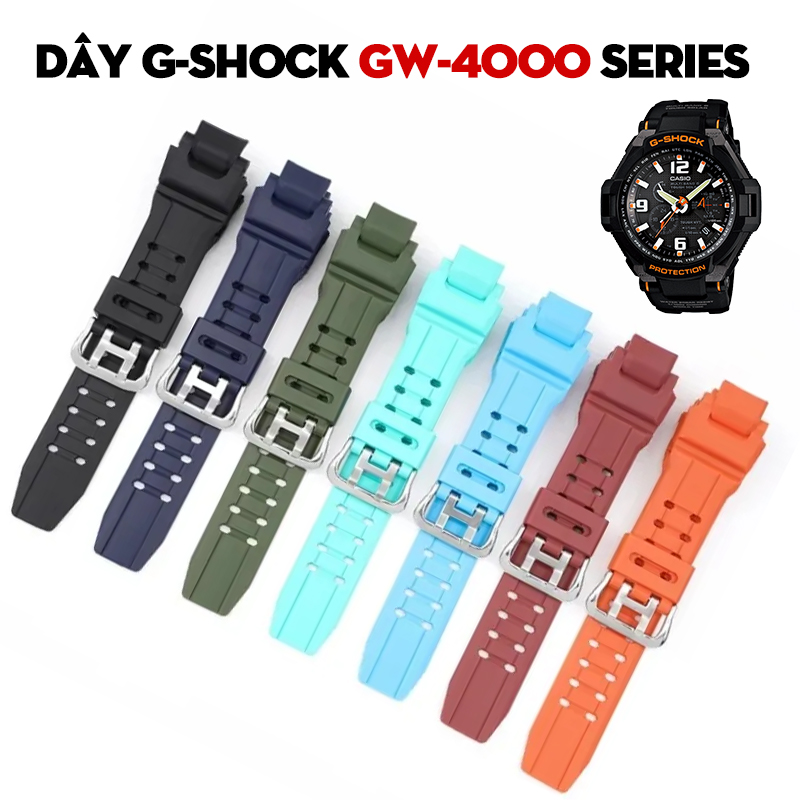 Dây G-Shock GW-4000 Series – Bộ Sưu Tập Dây Thay Thế Cho “Sky Cockpit” Chống Rung Hoàn Hảo