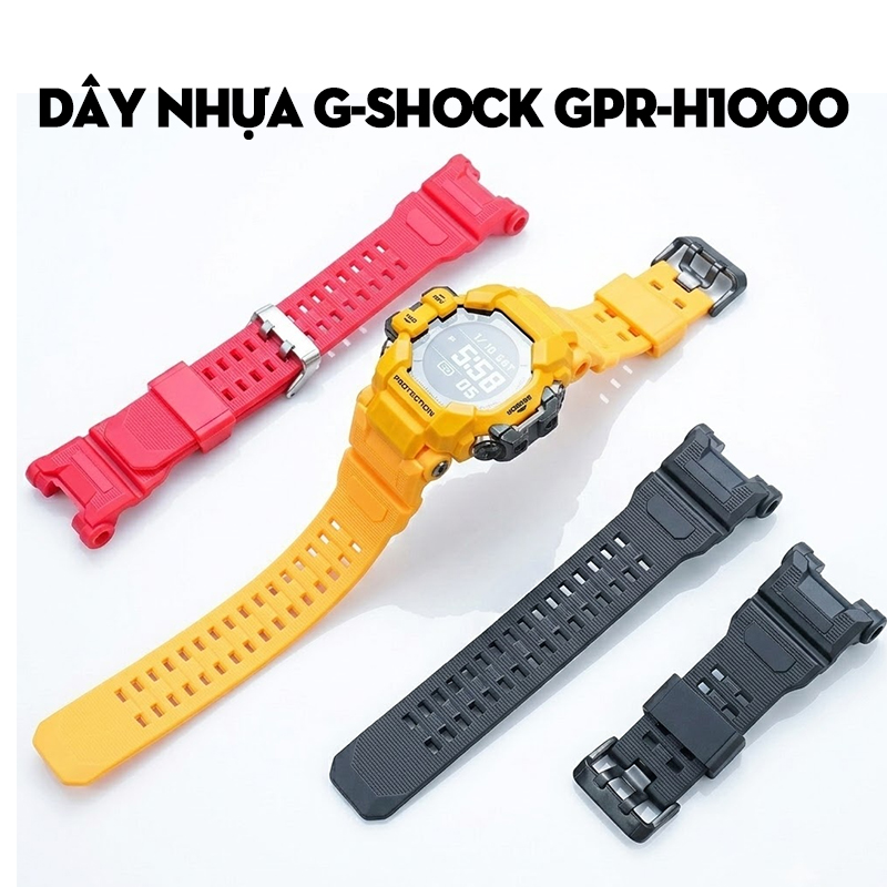 Dây Nhựa G-Shock GPR-H1000 – Bộ Sưu Tập Dây Thay Thế Cho Dòng Rangeman Thế Hệ Mới