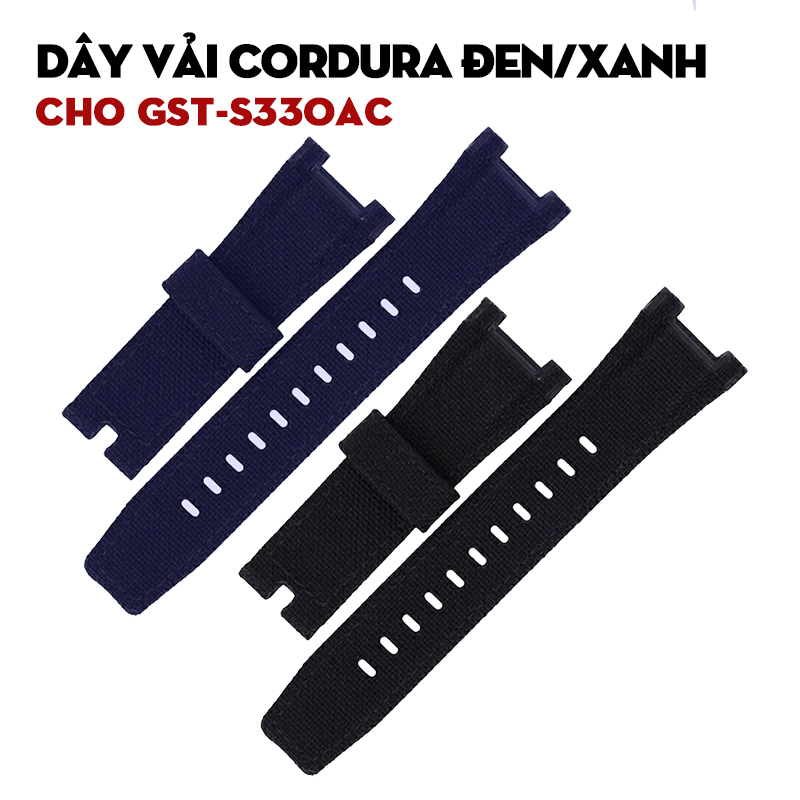 Dây vải Cordura đen/xanh cho GST-S330AC