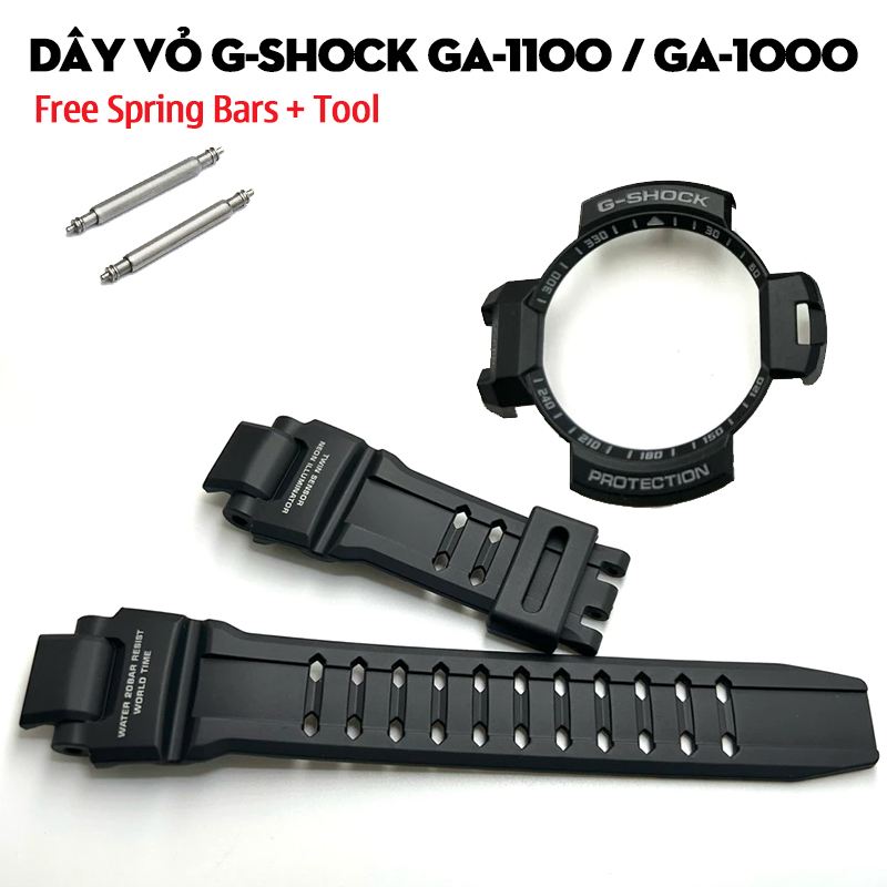 Dây Vỏ G-Shock GA-1100 / GA-1000 Chính Hãng - Thay Lấy Ngay Giá Tốt