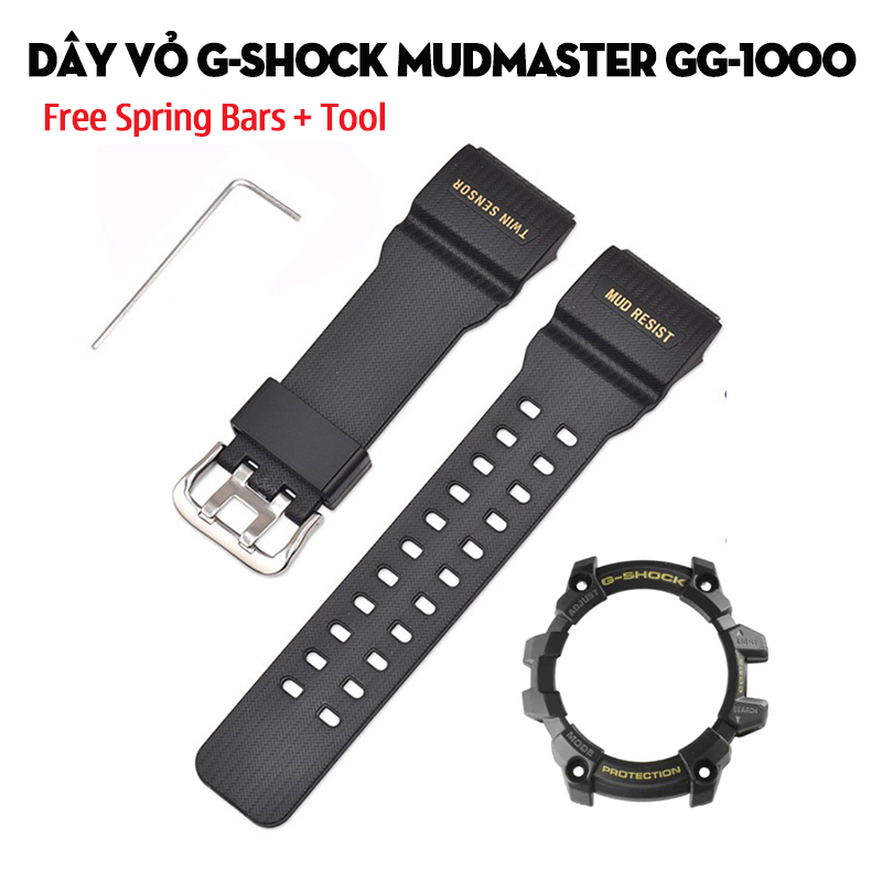 Dây Vỏ G-Shock Mudmaster GG-1000 / GG-1035 – Bộ Sưu Tập Thay Thế Cho Dòng Đồng Hồ Địa Hình Mạnh Mẽ