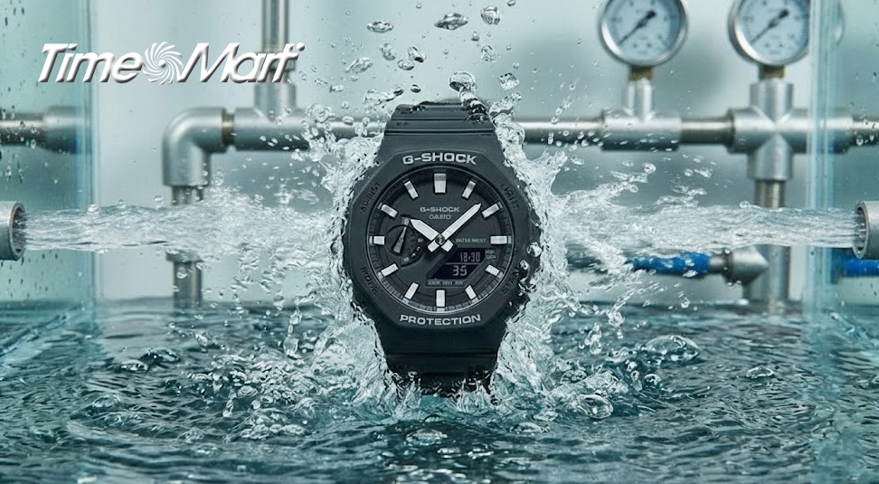 Hướng dẫn đọc và hiểu các ký hiệu chống nước trên mặt đồng hồ Casio