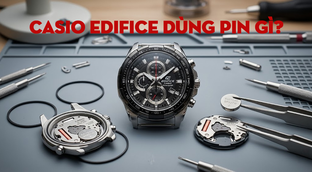 Casio Edifice Dùng Pin Gì?