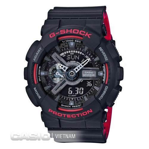 Đồng hồ Casio G-Shock GA-110HR-1ADR Chính hãng Chống nước 200 mét