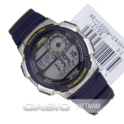 Đồng hồ nam Casio AE-1000W-2AVDF