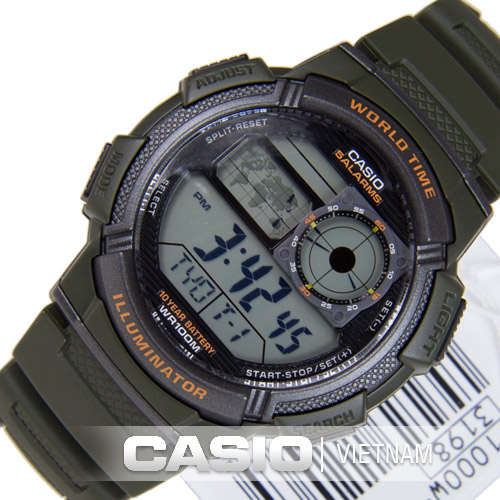 Đồng hồ nam Casio AE-1000W-3AVDF