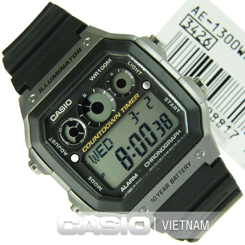 Đồng hồ nam Casio AE-1300WH-8AVDF