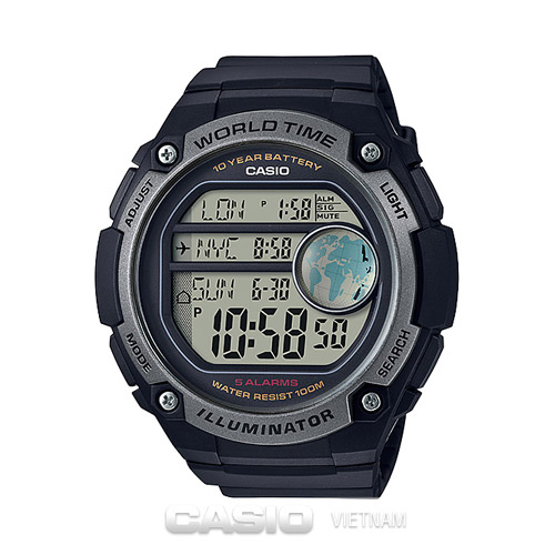 Đồng hồ nam Casio AE-3000W-1AV thể thao
